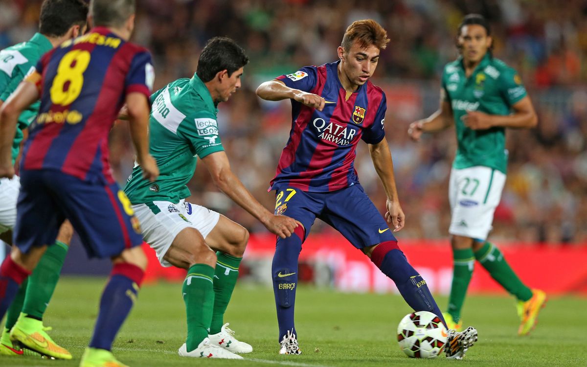 El Gamper contra el Club León, en dades