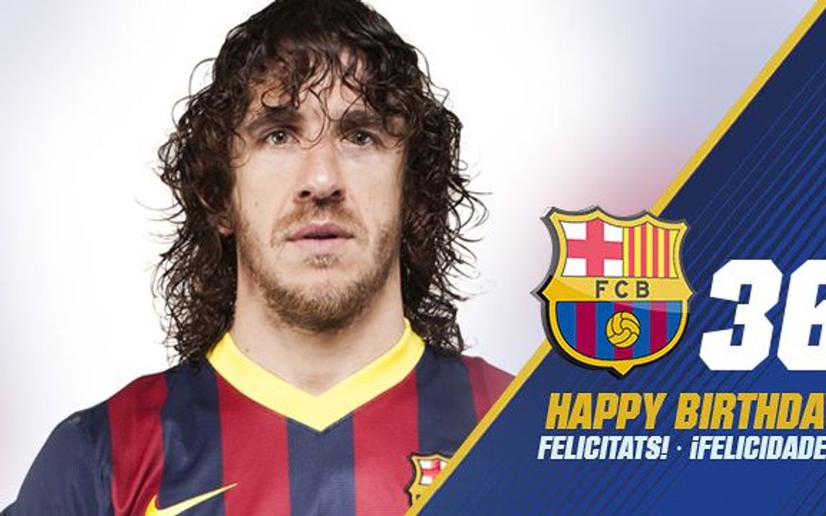 Feliços 36, Puyol!