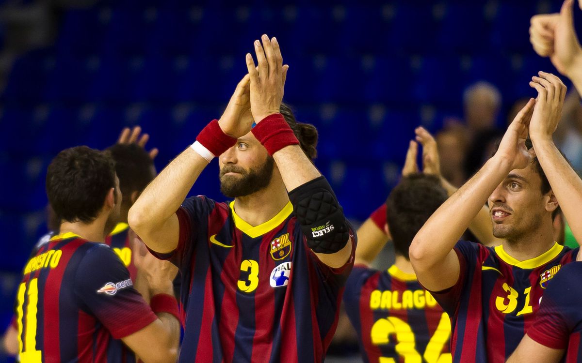 FC Barcelona - Juanfersa Grupo Fegar: A punto para la Copa (38-25)