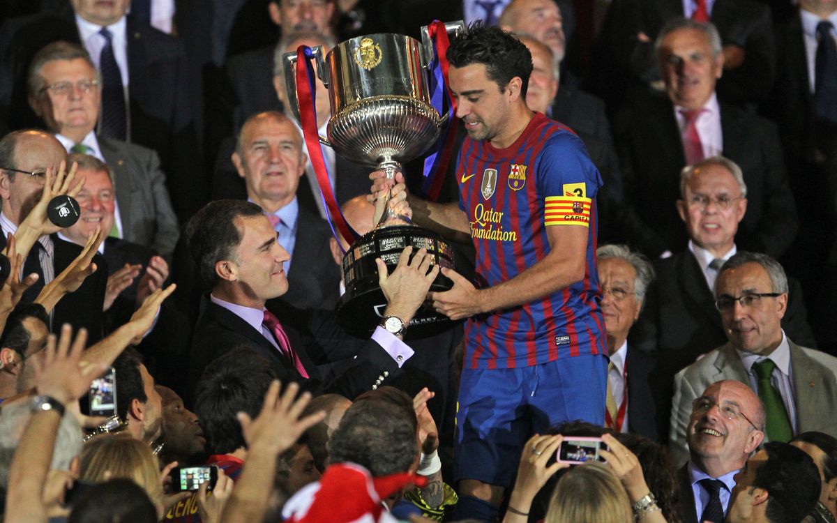 El rey Felipe VI y el Barça