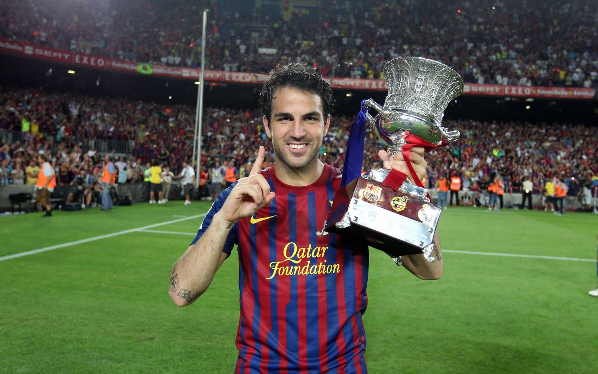 Els tres anys de Cesc al Barça, en xifres