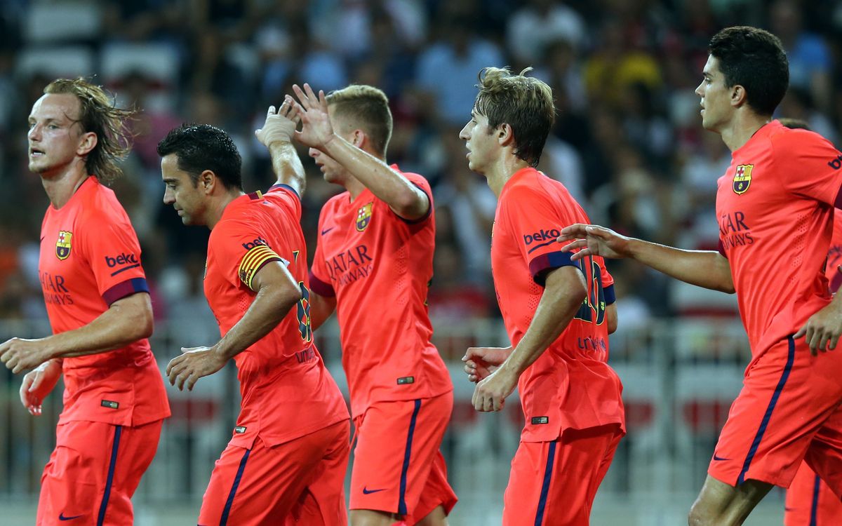 OGC Niça - FC Barcelona: Empat ben treballat (1-1)