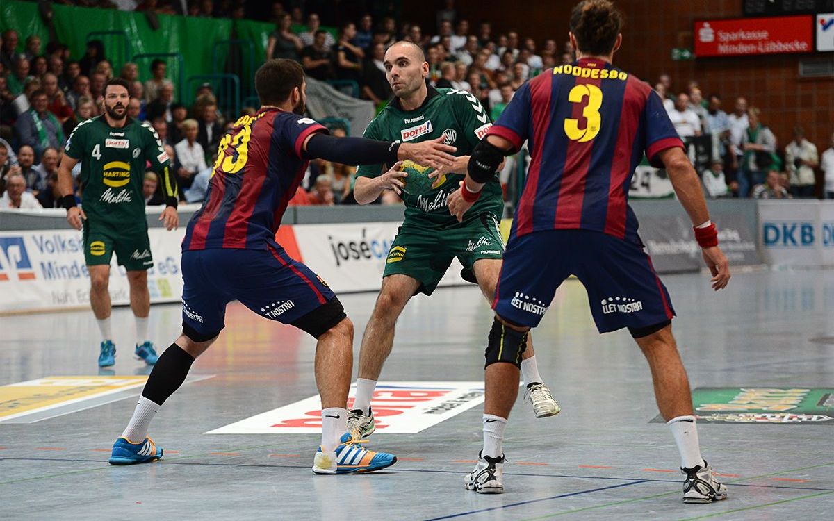GWD Minden – FC Barcelona: Remontada y triunfo en el primer amistoso (30-31)