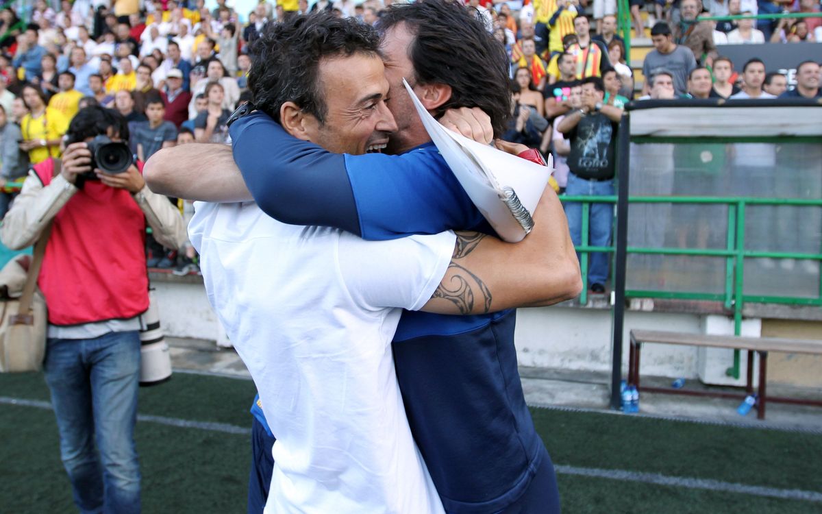 Les claus dels tres anys d’èxits de Luis Enrique al Barça B