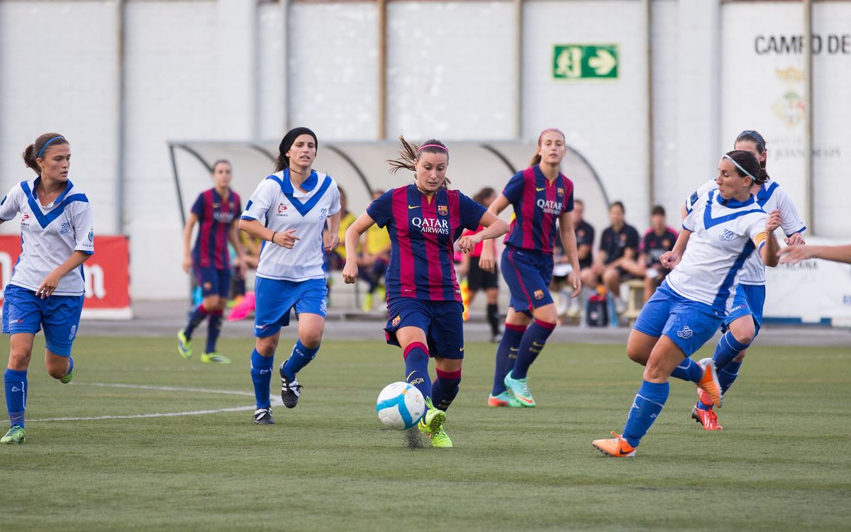 El Femenino A vuela hacia la final de la Copa Catalunya (9-1)
