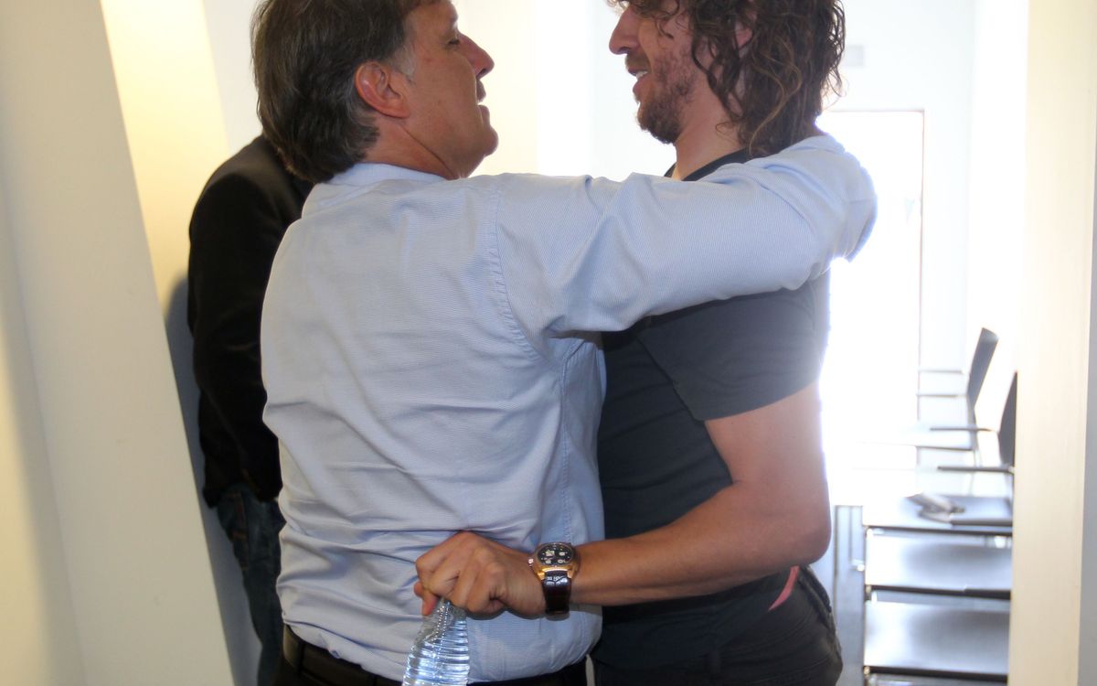 L’homenatge a Puyol, des de dins