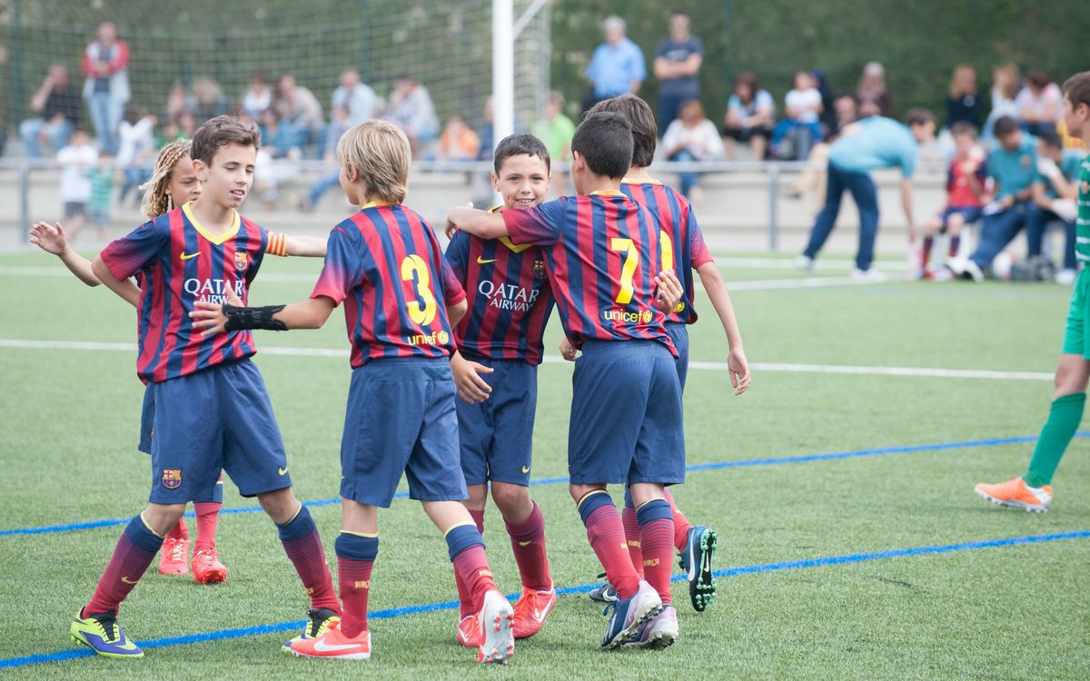 Dominio absoluto de la cantera azulgrana