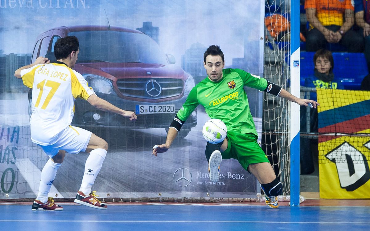 Paco Sedano, mejor portero de la Liga