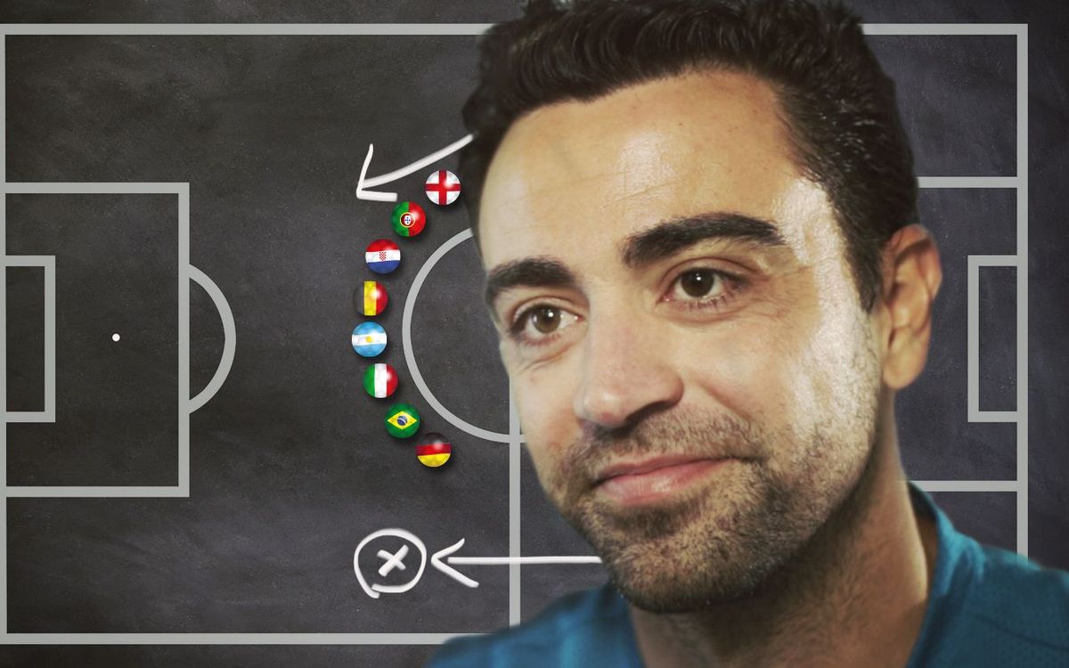 Xavi analitza a les seleccions favorites