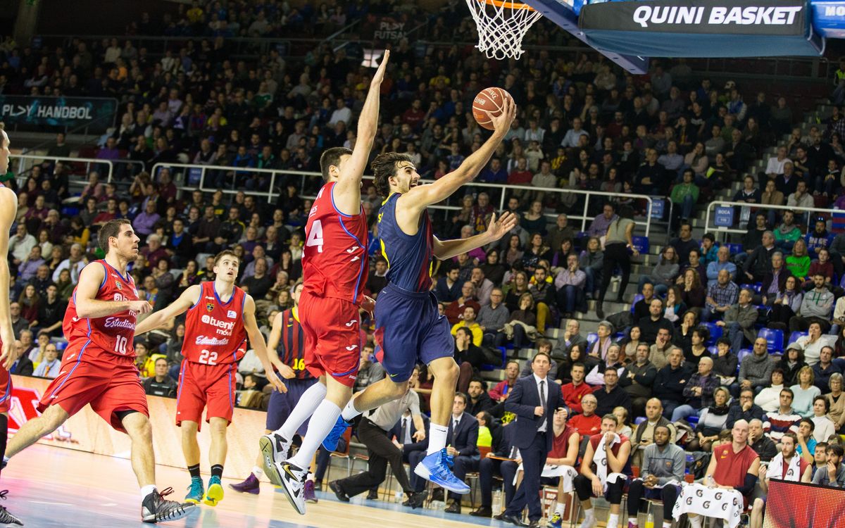 FC Barcelona – Estudiantes: Estan en un bon moment (73-56)