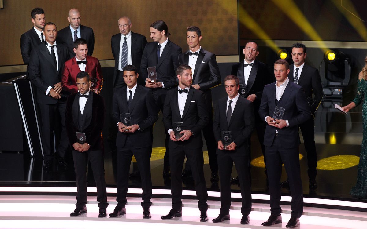 El Barça domina l’onze FIFPro des del 2006