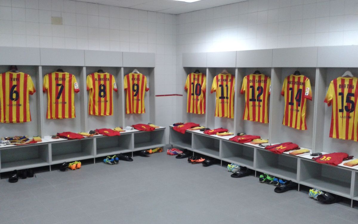 El vestidor del Pizjuán, a punt