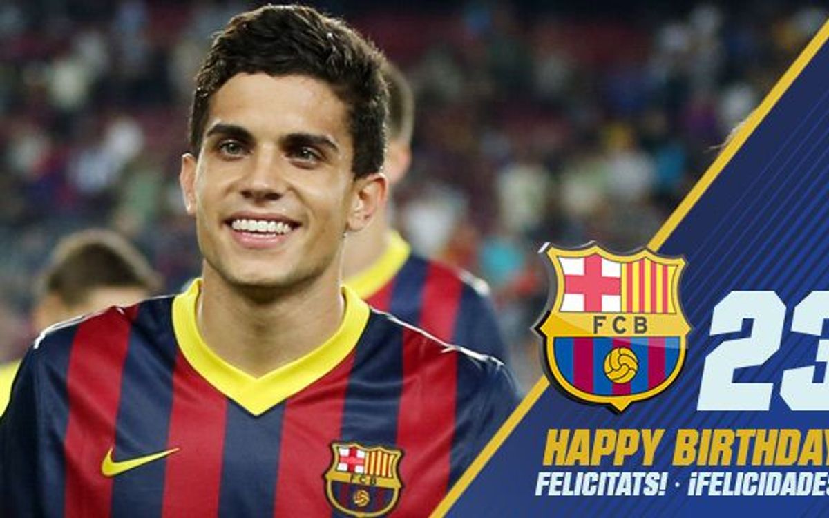Marc Bartra compleix 23 anys