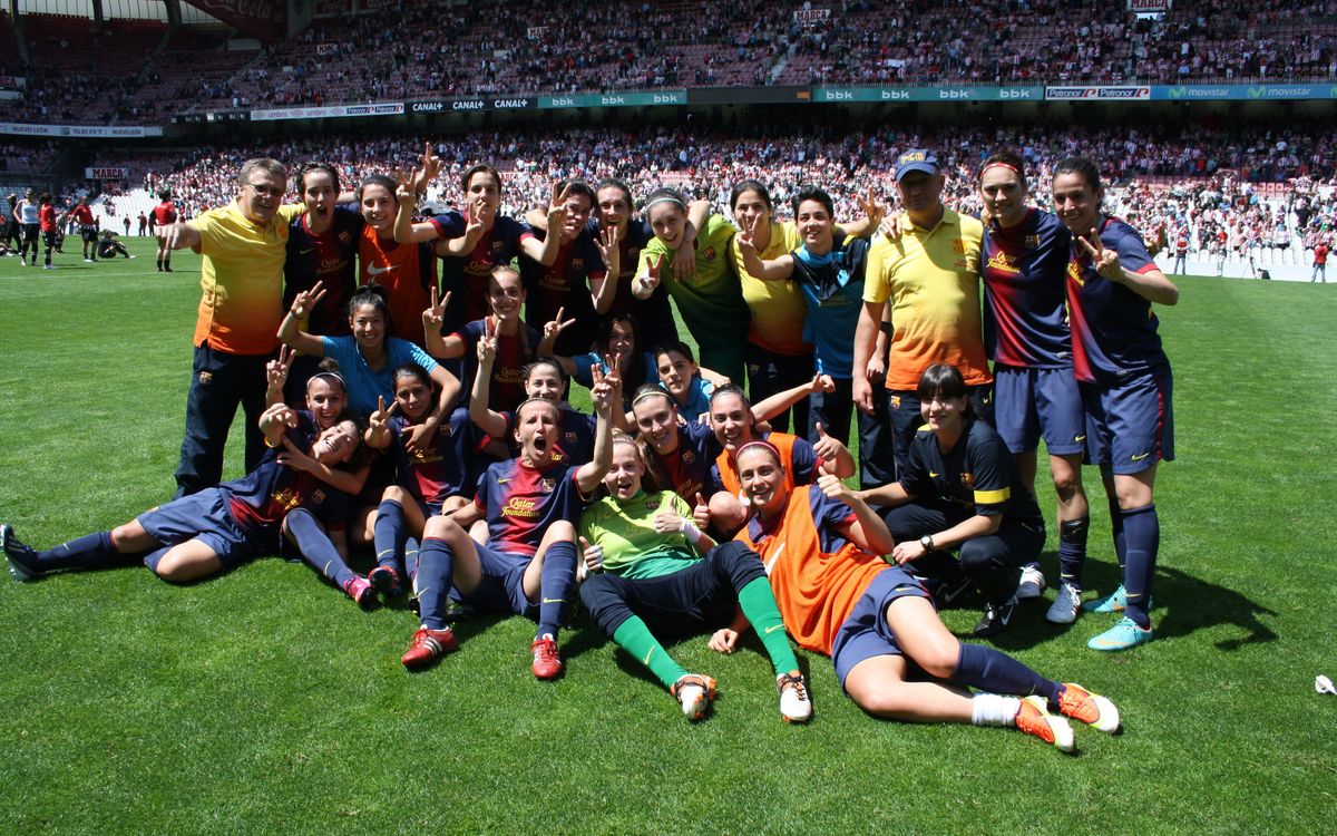Athletic Club-FCB Women's Team: Epic win and the San Mamés and champions! (1-2)