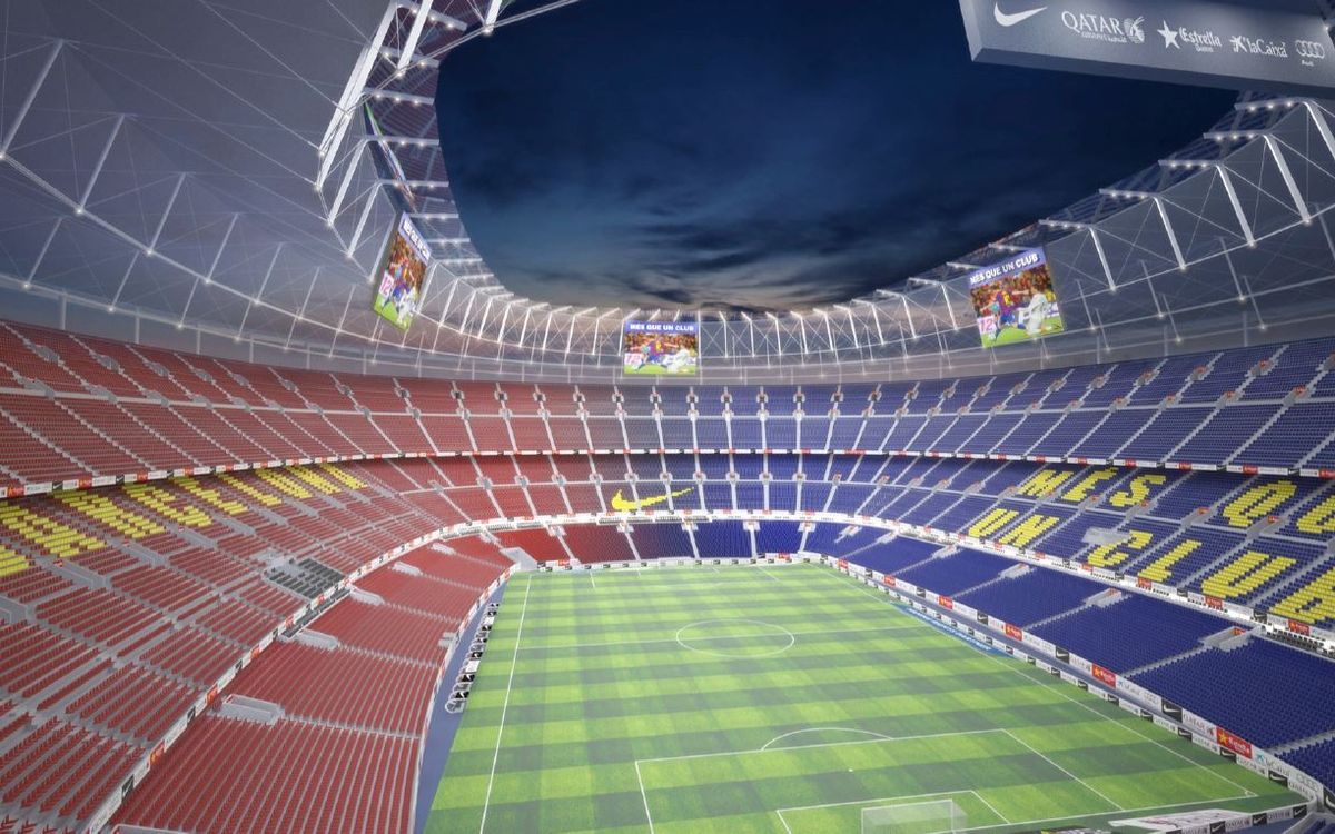 Un estadi nou amb l’estructura actual