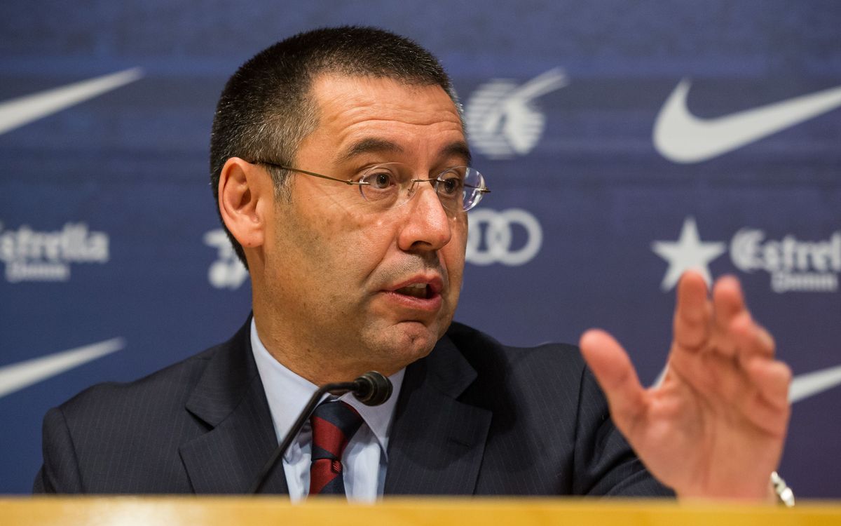 Josep Maria Bartomeu: “Messi no està en venda”