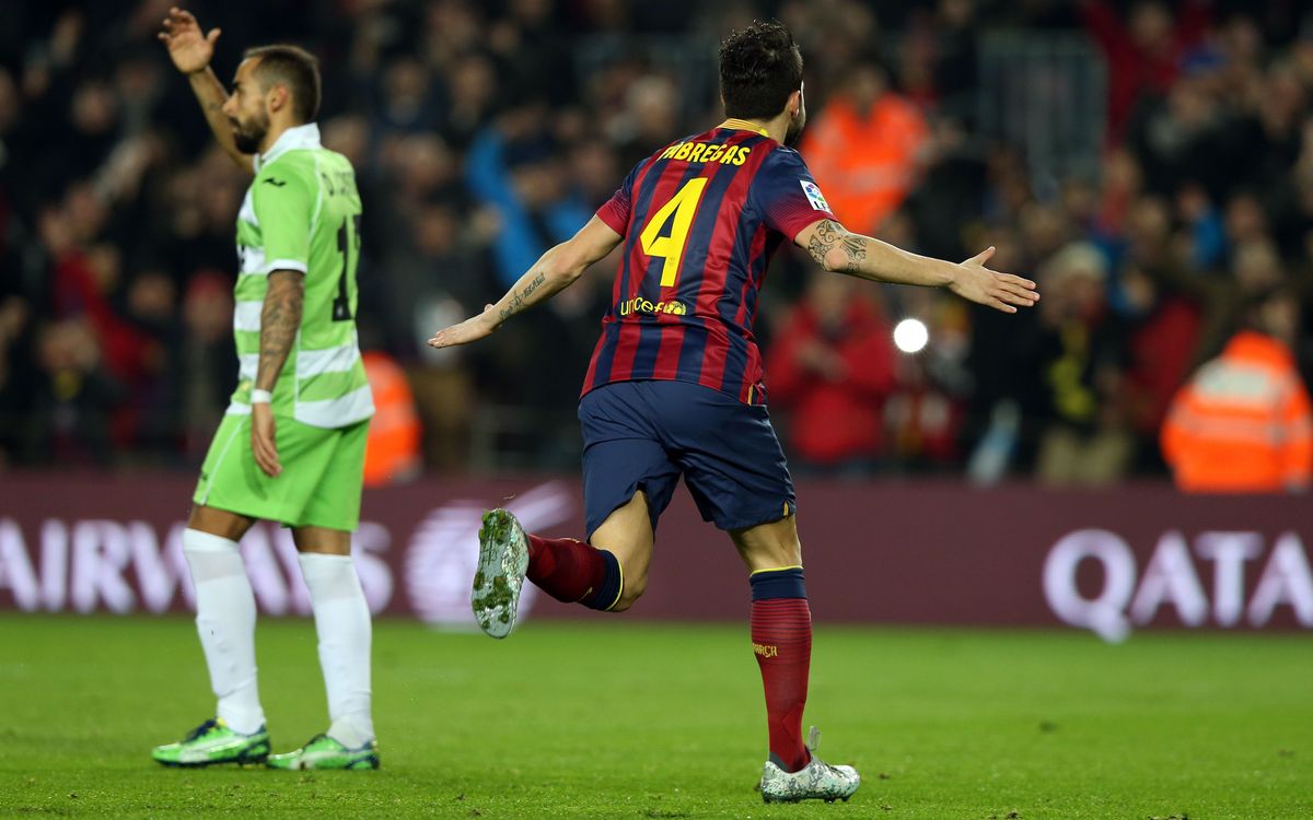 Cesc Fàbregas, el malson del Getafe