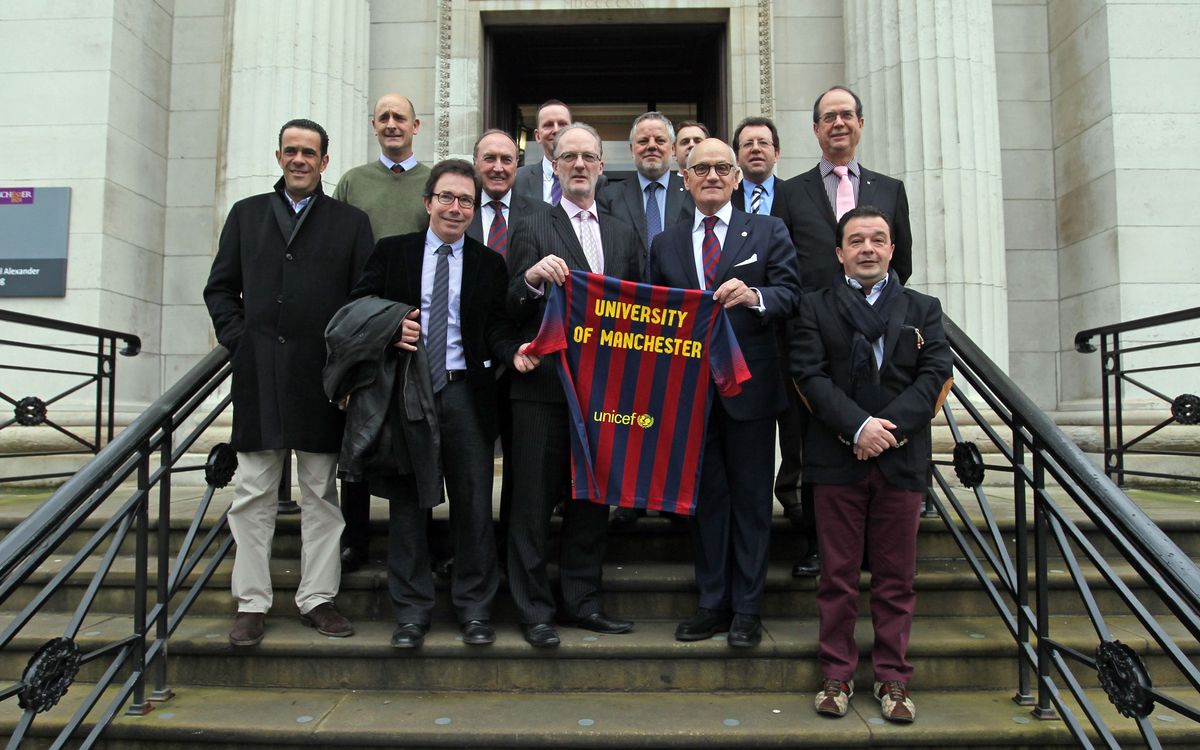 Barça i Catalunya, a Manchester