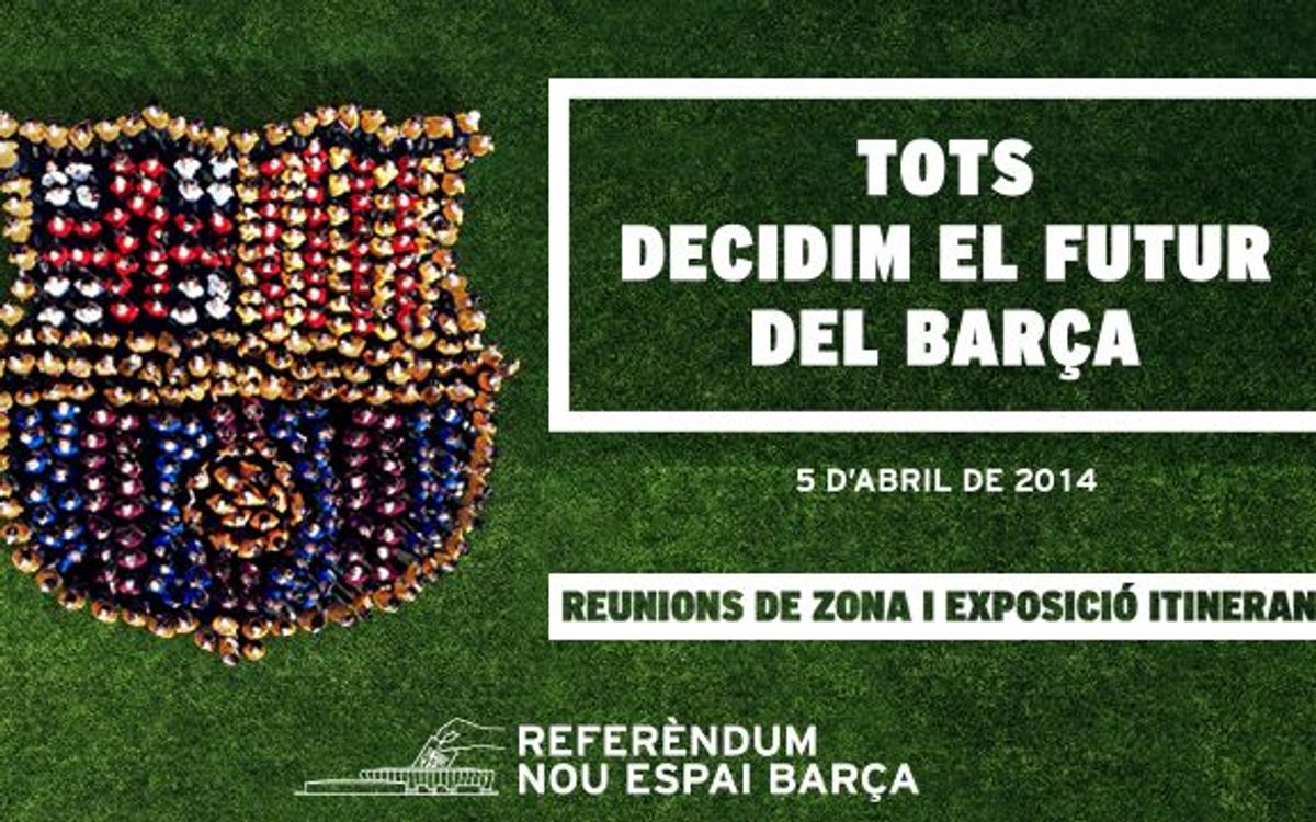 Nou Espai Barça: sessions informatives