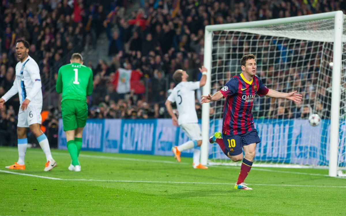 FC Barcelona - Manchester City FC: Ben vius! (2-1)