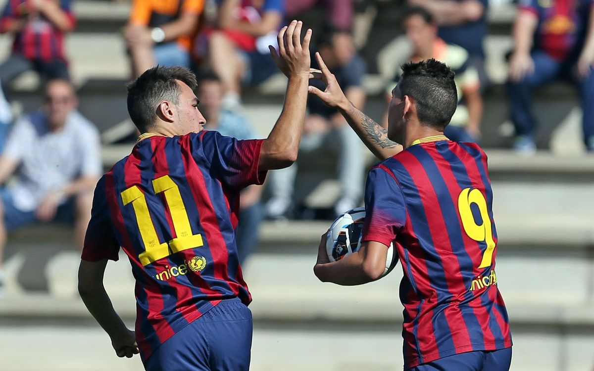 Damm CF – Juvenil A: Giant step toward the league title (0-4)