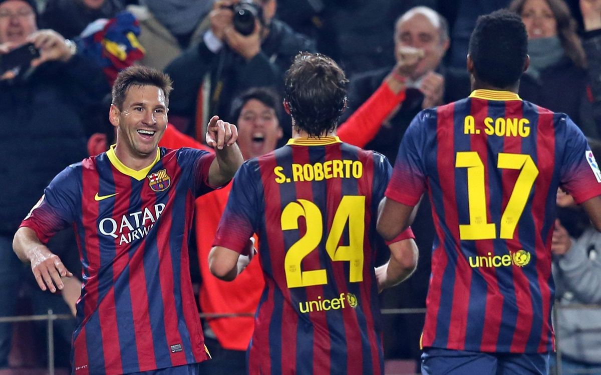 Messi torna a jugar dos mesos després i fa un doblet