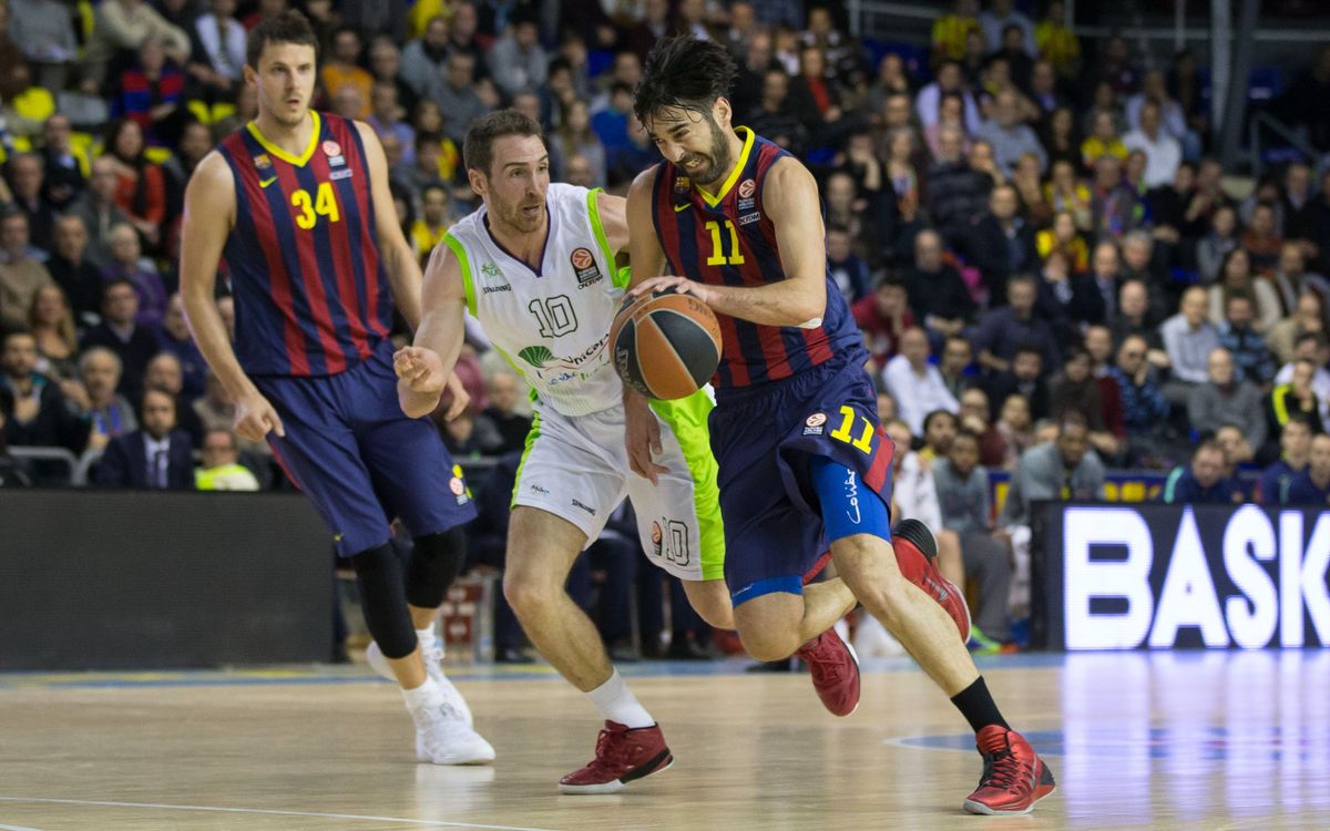 FC Barcelona – Unicaja: The Blaugrana take the top spot (83-79)
