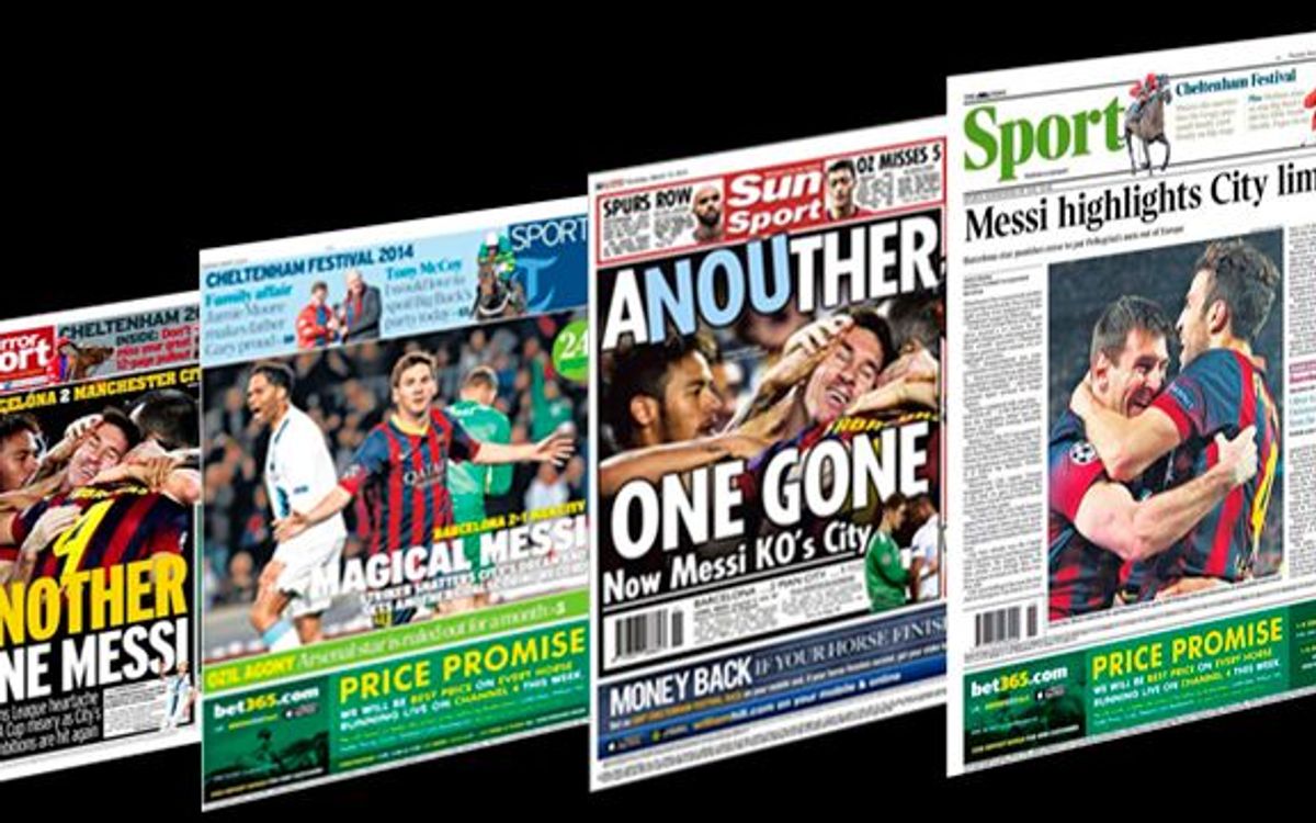 La premsa britànica lloa el 