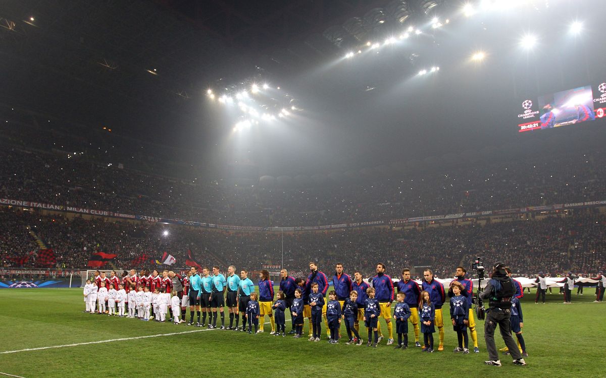 Milan-Barça: entrades adjudicades per a San Siro