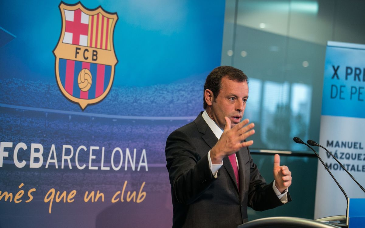 El balanç de Sandro Rosell en 14 frases