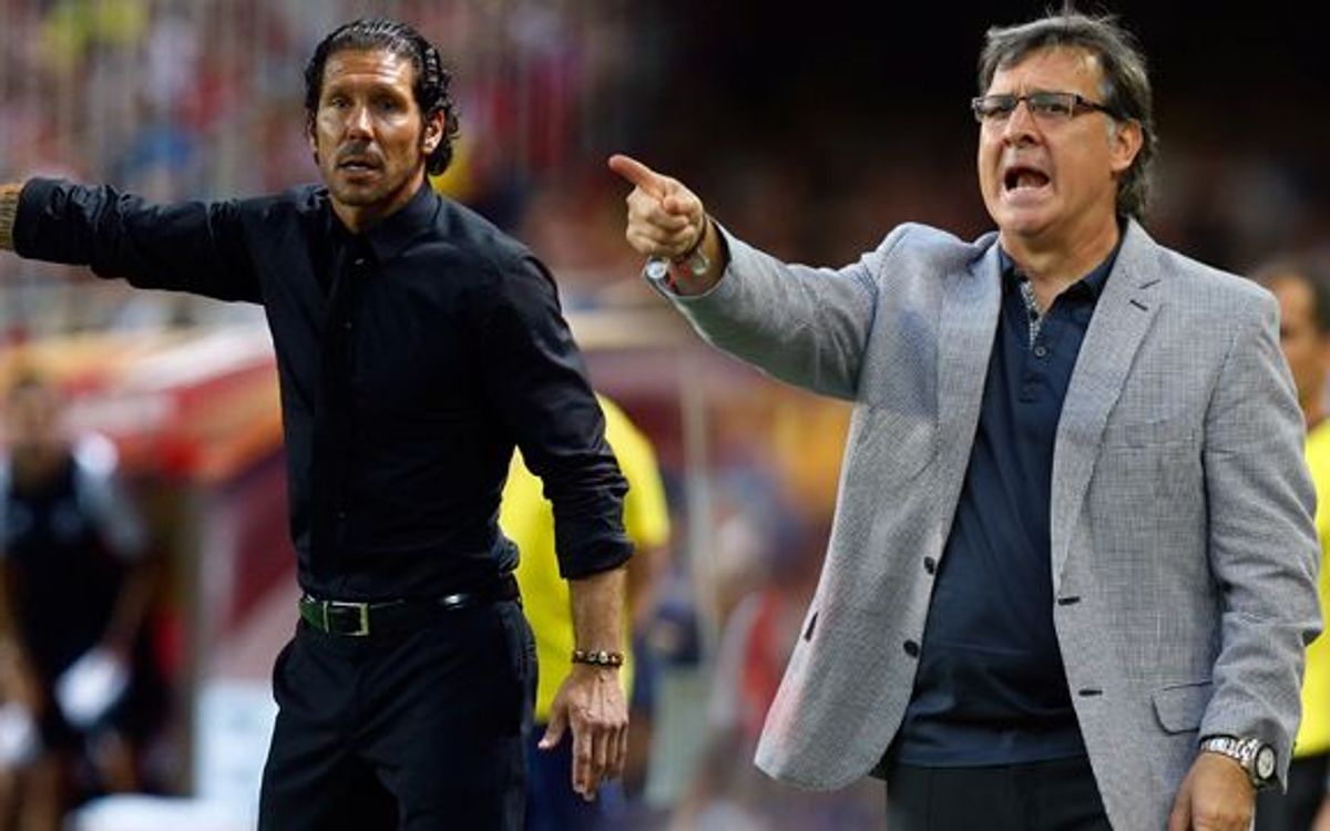 マルティノ - シメオネ: 初対決