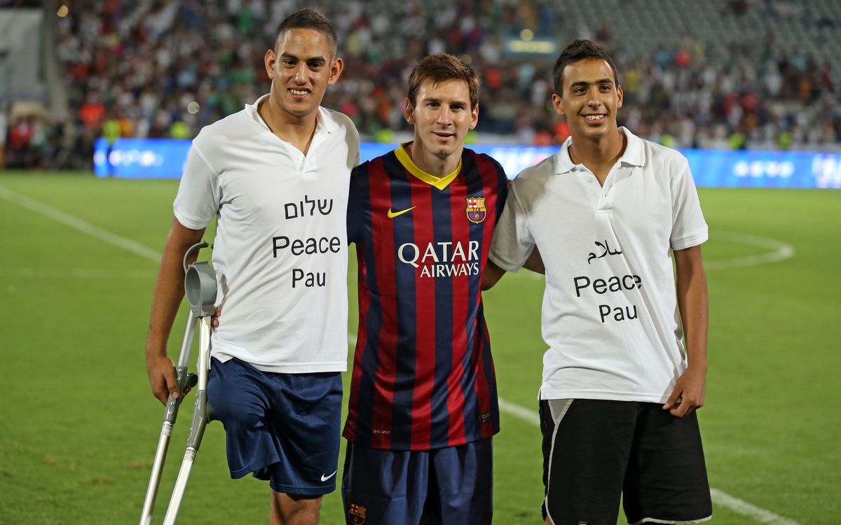 Football pour la paix à Tel Aviv