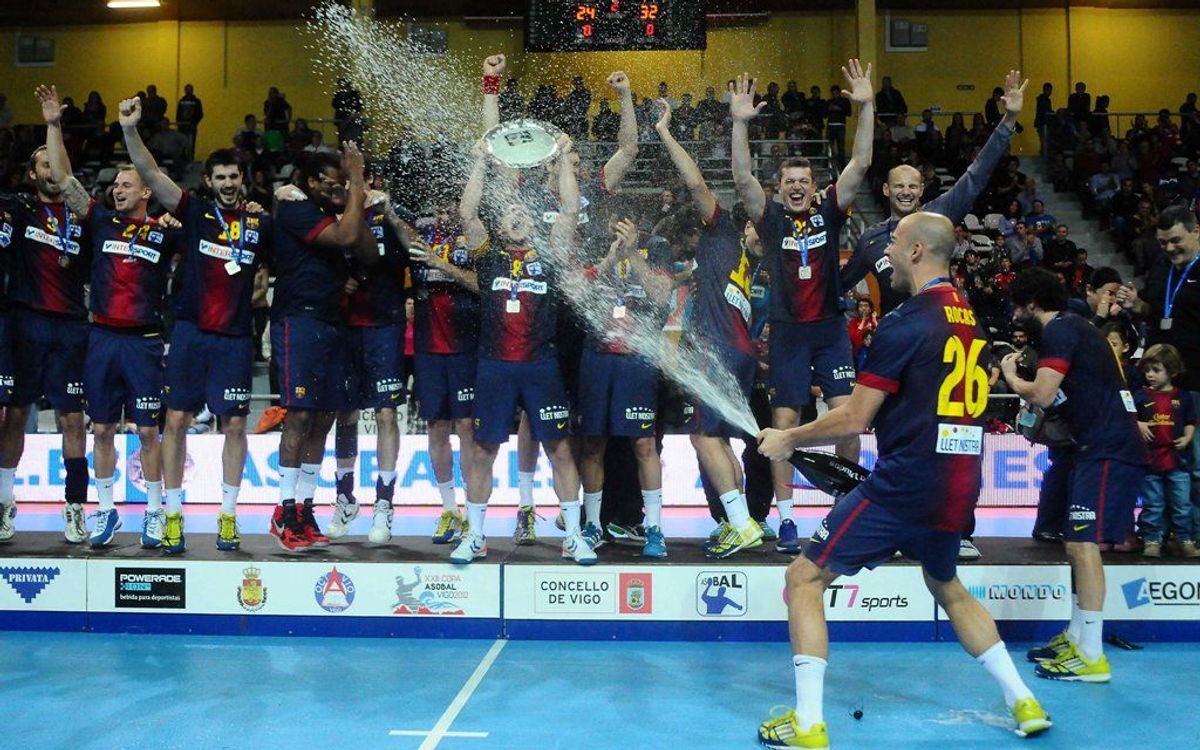 BM Atlético Madrid - Barça Intersport: Comeback and champions! (24-32)