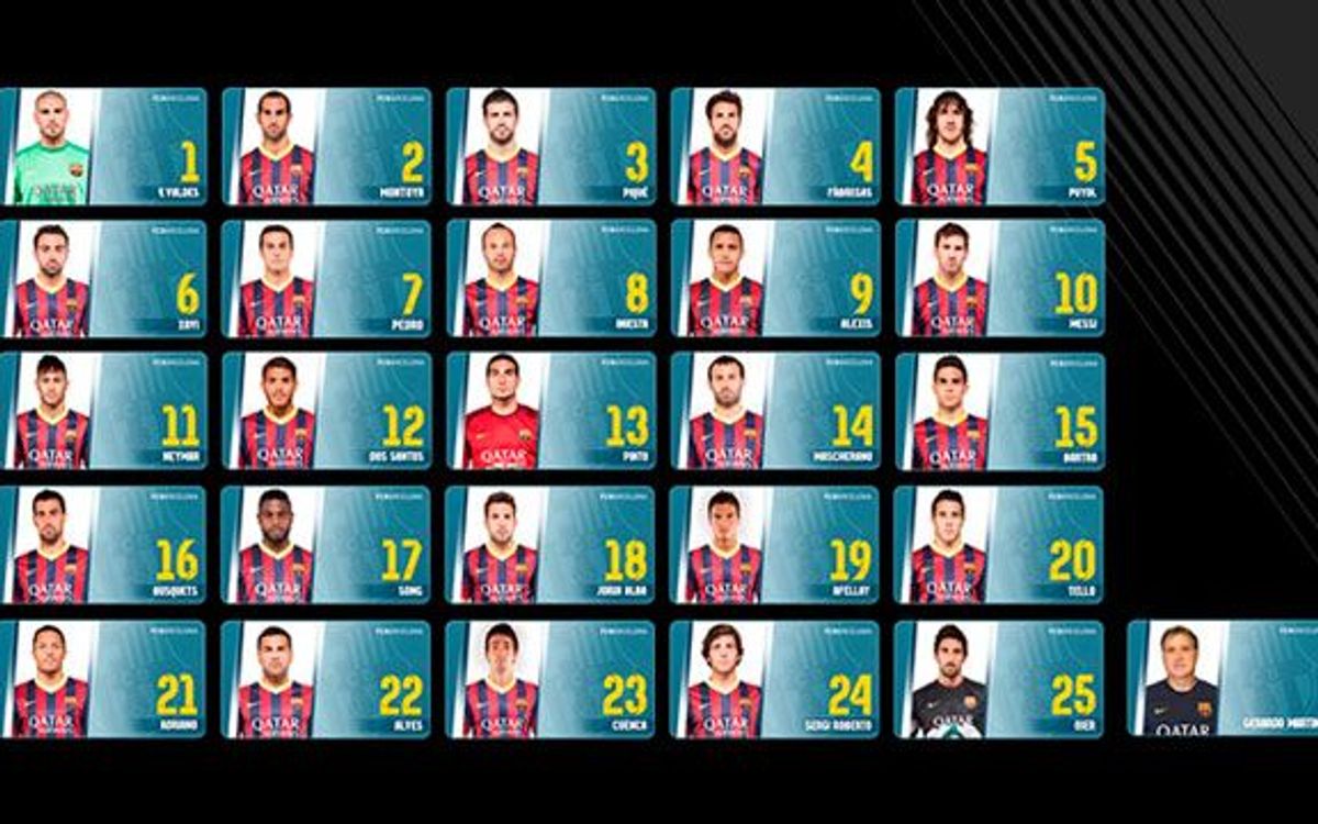 Els dorsals de la temporada, definits