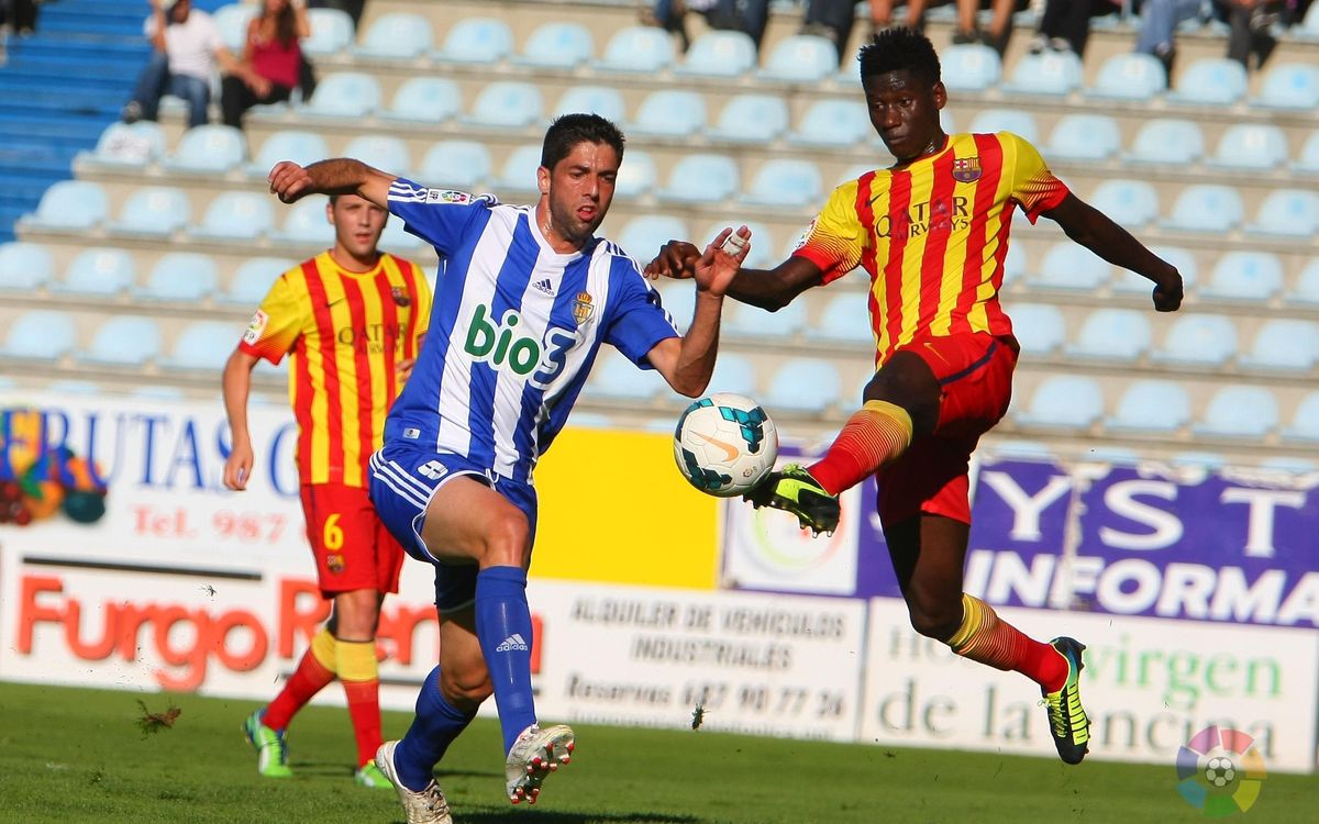 Ponferradina – Barça B: Un penal condemna el filial (1-0)