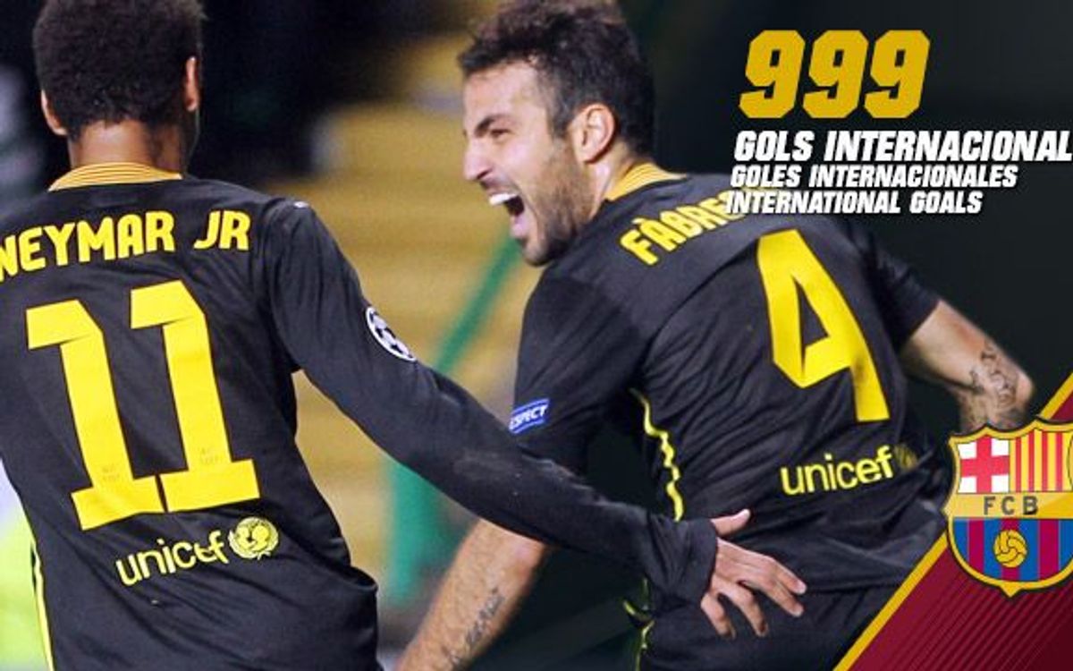 999 gols en competicions internacionals
