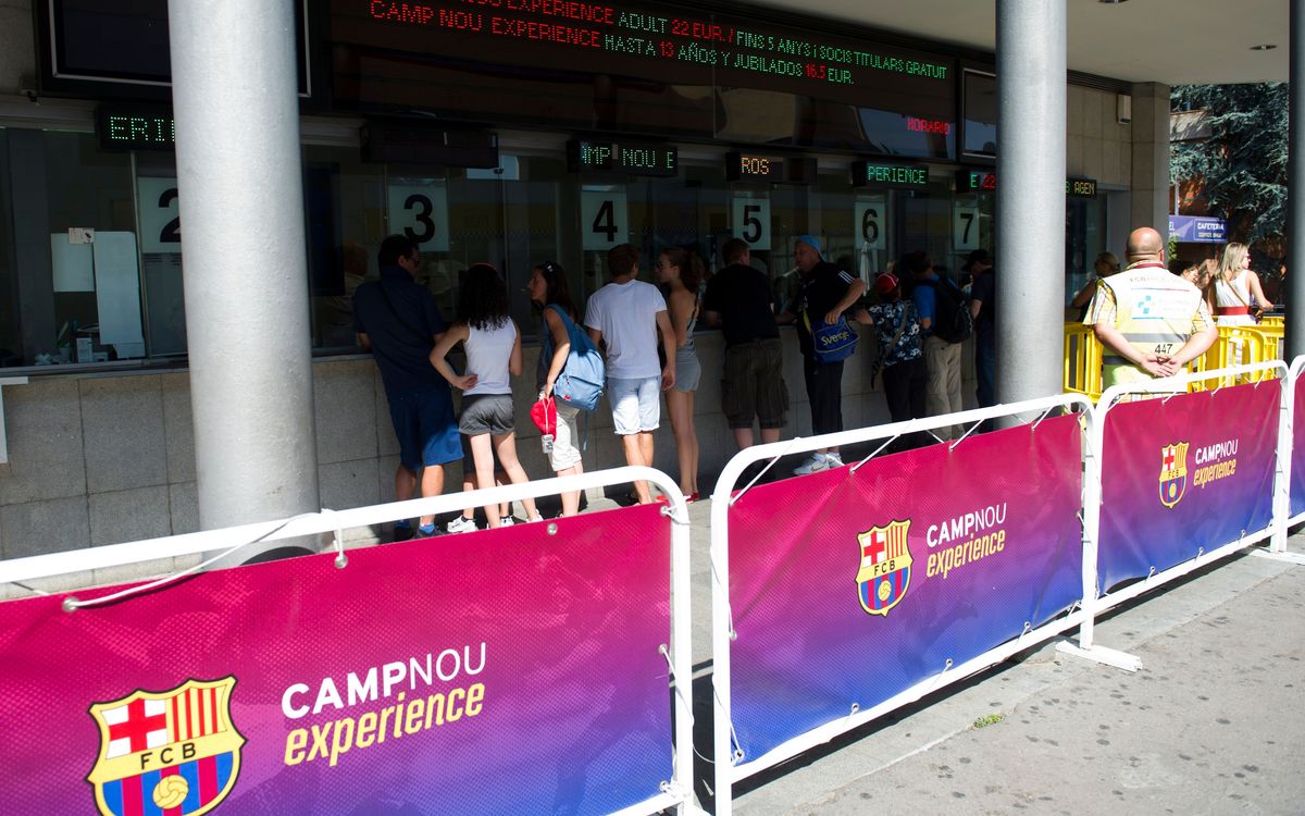 Palau Blaugrana ticketing process set to be improved for children under the age of eight