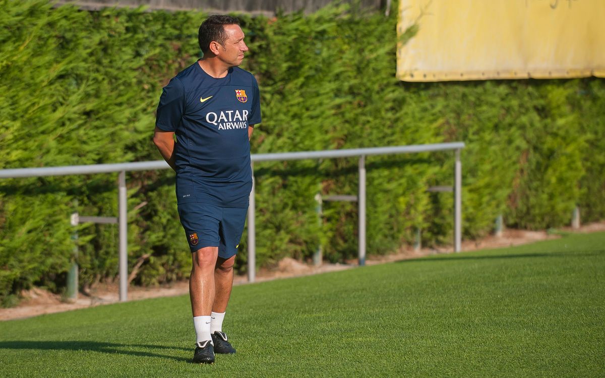 Eusebio Sacristán: “Hem de donar forma a l’equip i ens hem de conjuntar”