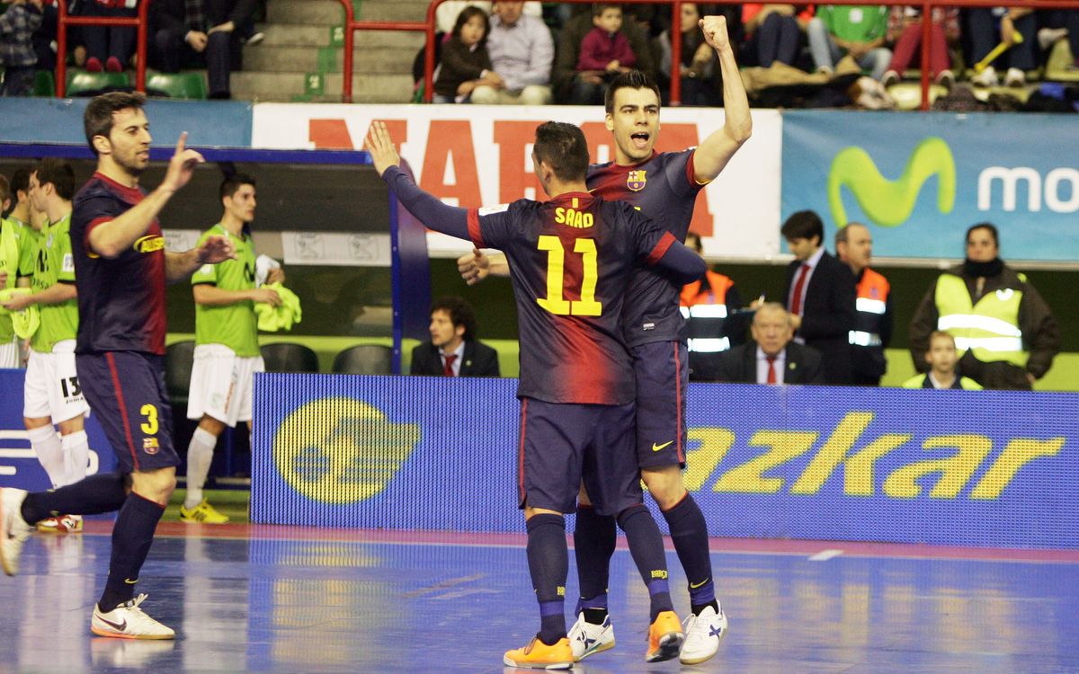 Inter Movistar - FCB Alusport: The Blaugrana extend their lead at the top (2-3)