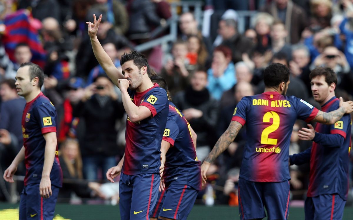 Les hommes clés de la rencontre : Alexis, Messi, Villa et Iniesta