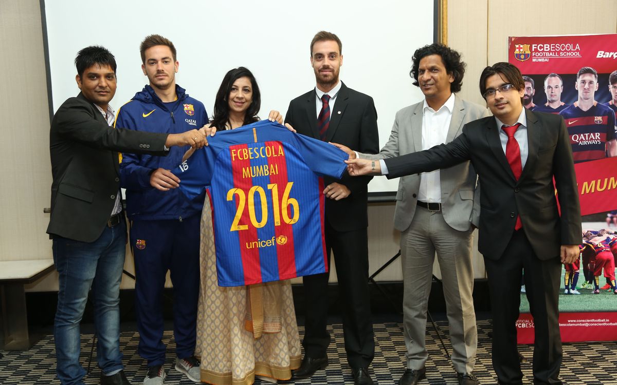Presentada la nova FCBEscola de Bombai