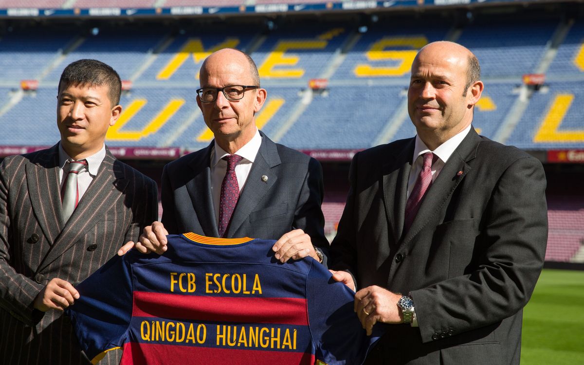 L'FCBEscola s'expandeix a la Xina amb l'obertura d'una escola de futbol a Qingdao