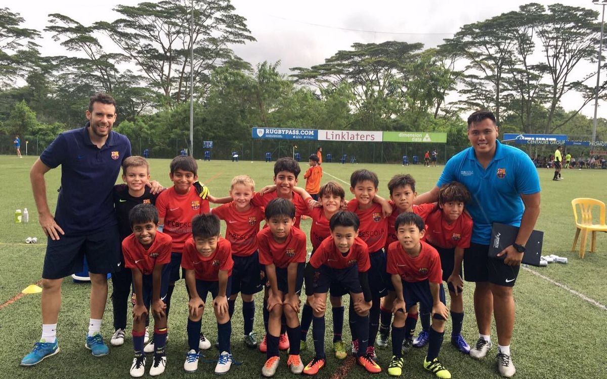 La FCBEscola Singapur empieza con buen pie la ESPZEN Junior League
