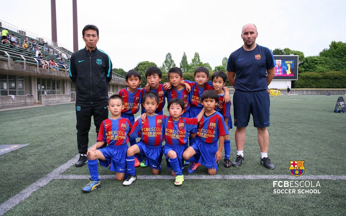 L’FCBEscola Fukuoka exporta el model competitiu català a la Copa Tito Vilanova