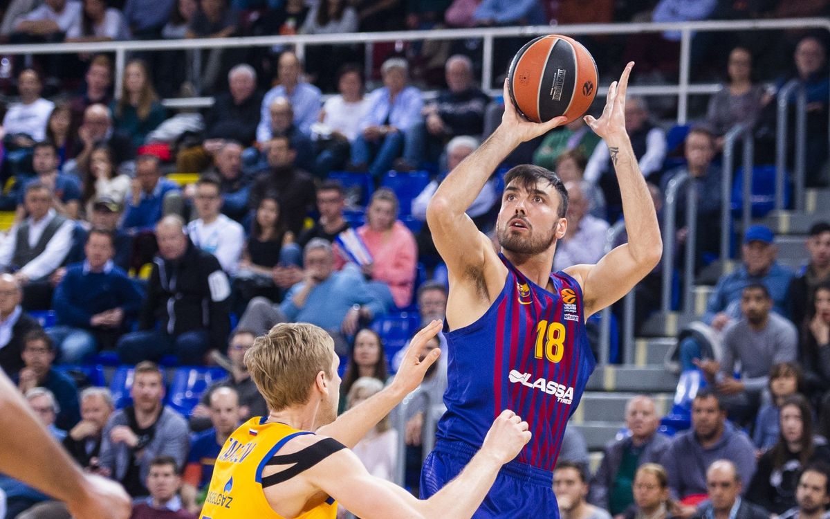 Triomf per tancar la fase regular europea (83-74)