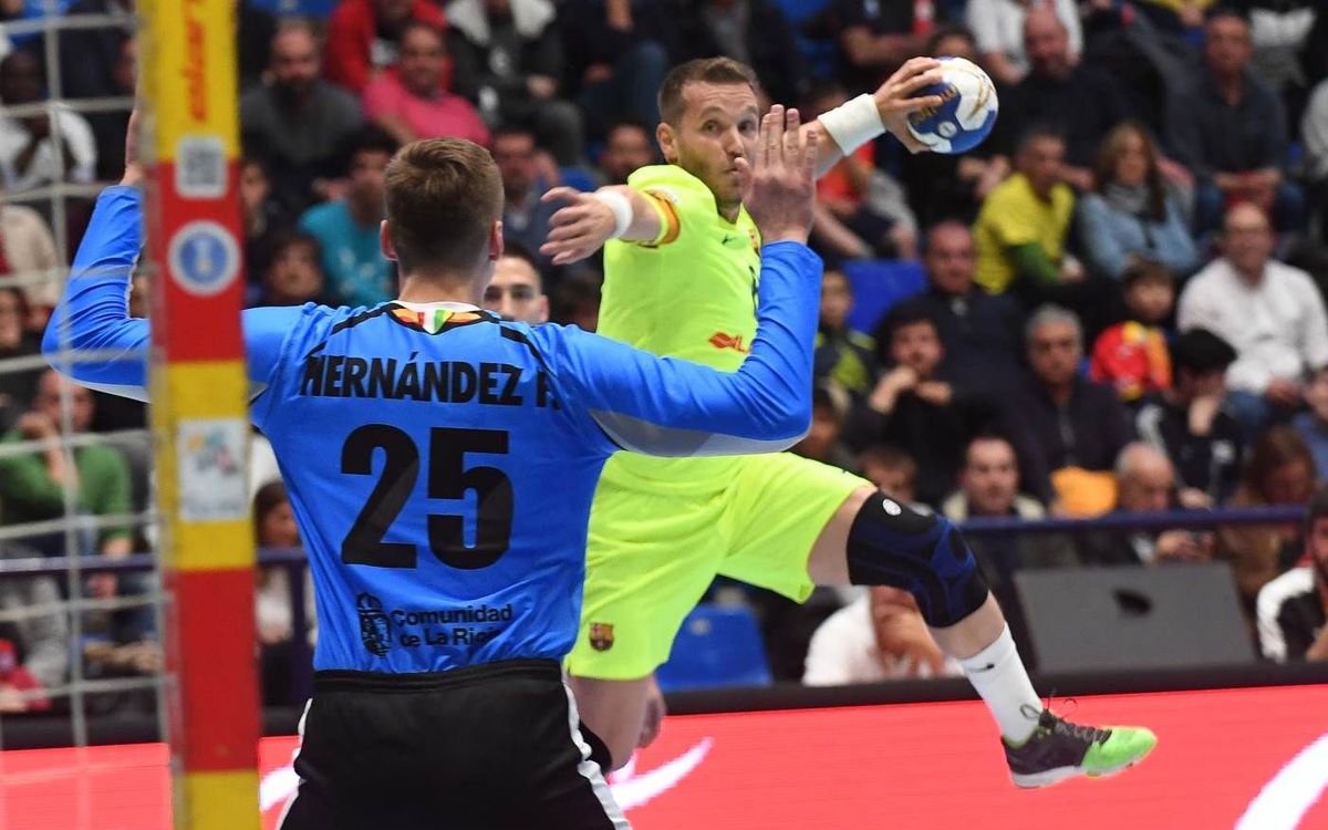 Into the sixth consecutive Copa del Rey final! (28-24)