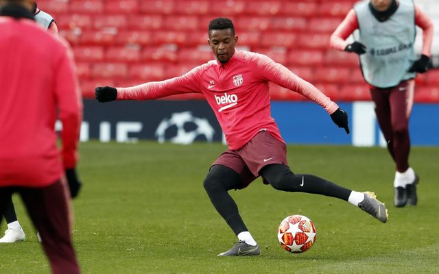 Entrenament a Old Trafford