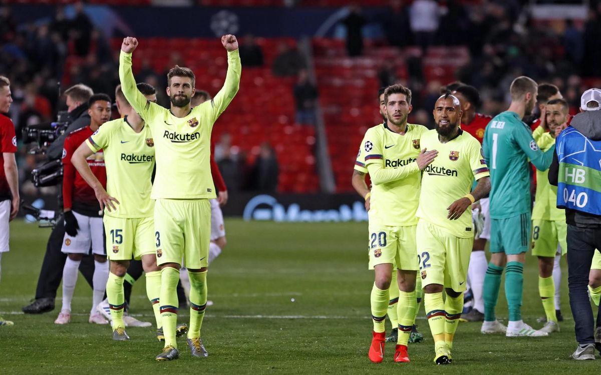 Sir Piqué vuelve por la puerta grande a Old Trafford