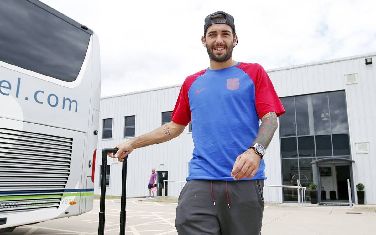 El viaje del primer equipo a Inglaterra