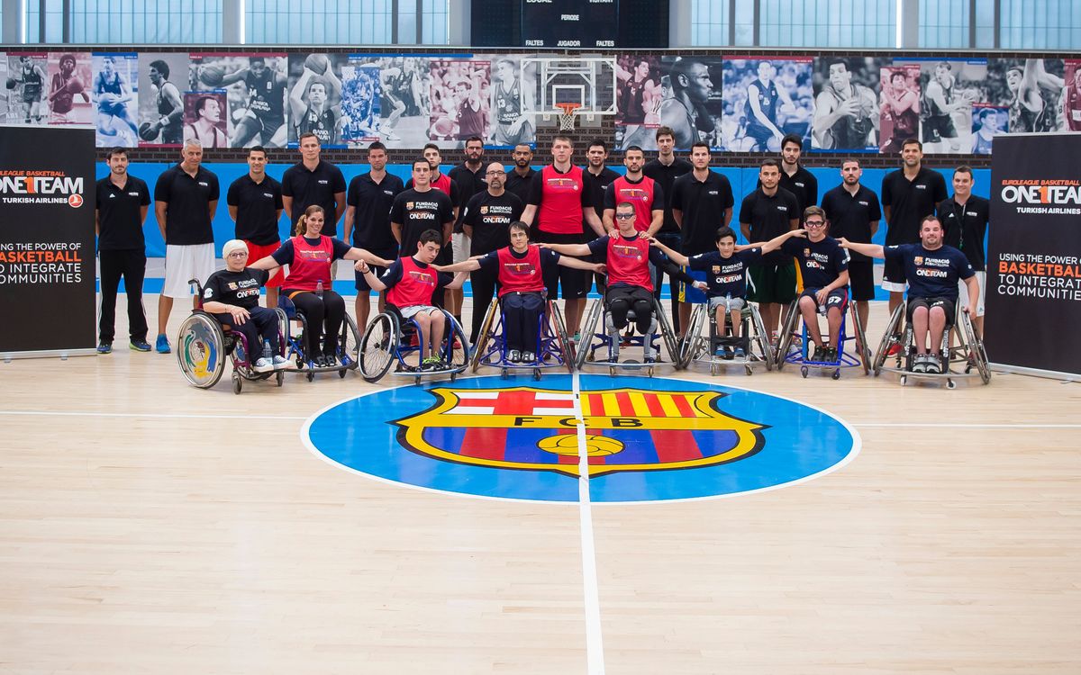 Clínic de One Team a la Ciutat Esportiva